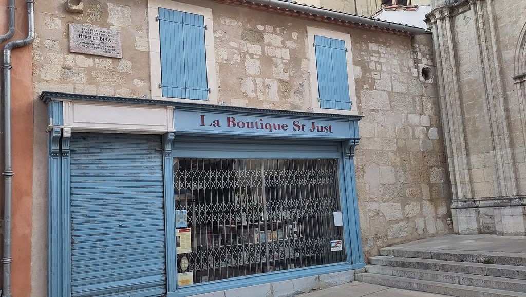 Rue commerçante à Rennes