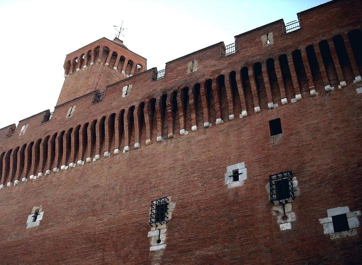 Le Castillet à Perpignan, Pyrénées-Orientales