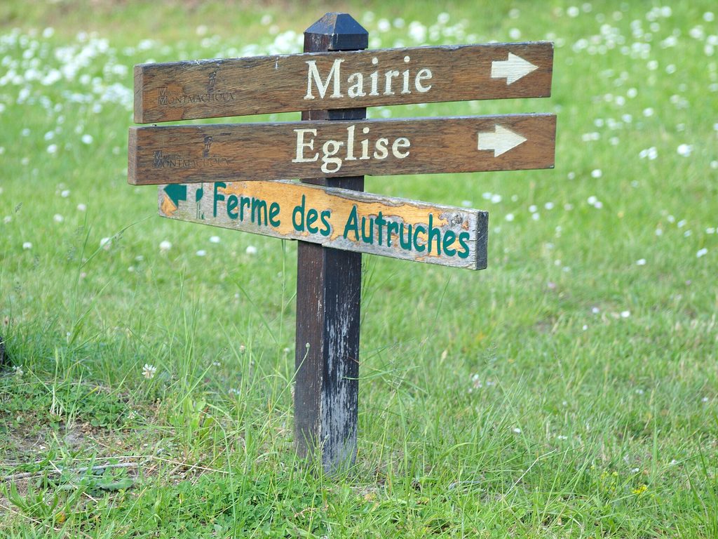 Signalétique de bâtiment public